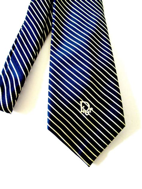 tie and dior jewelry|vintage Dior tie.